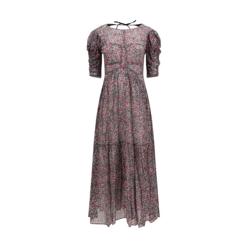 Marant Etoile Purple Cotton Casual Women's Dress